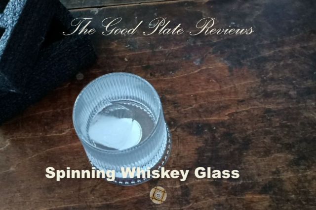 Spinning Whiskey Glass