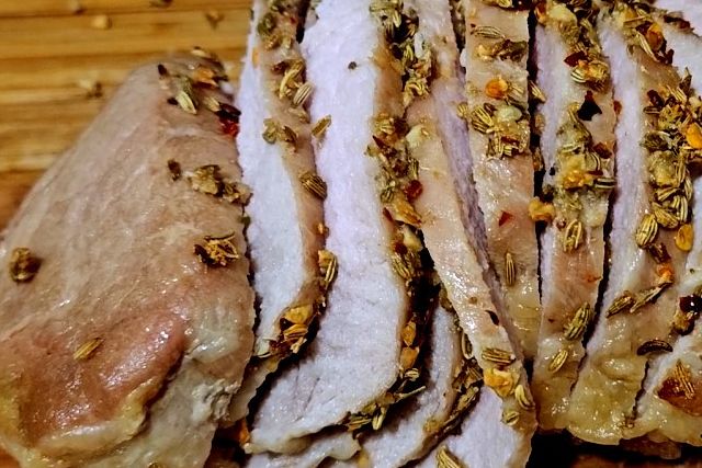 Fennel Pork Roast for the Air Fryer