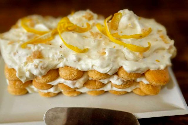 Lemon Fluff Tiramisu