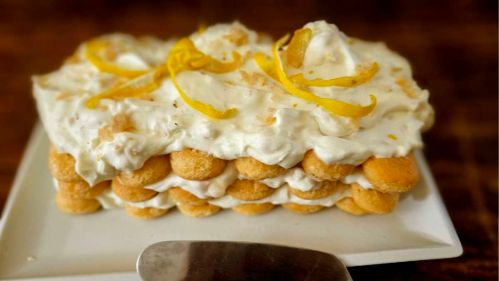 Lemon Fluff Tiramisu
